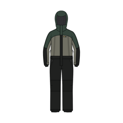 Alpes - one-piece snowsuit - 7-14 years