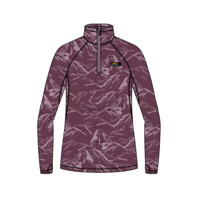 Sidley - Chandail thermique à col zippé - femme