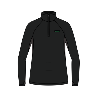 Sidley - Chandail thermique à col zippé - femme