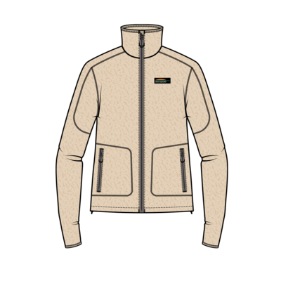 Kili - Sherpa fleece  jacket - women