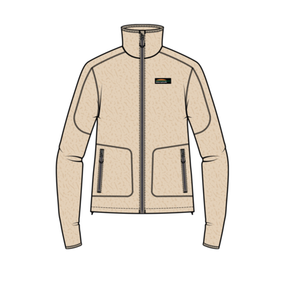 Kili - Sherpa fleece  jacket - women