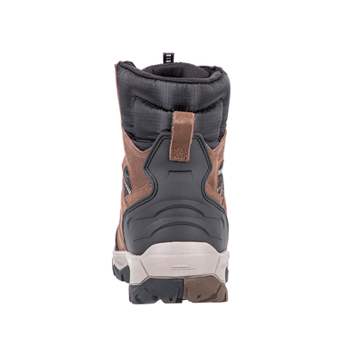 Bottes d'hiver brune pour homme