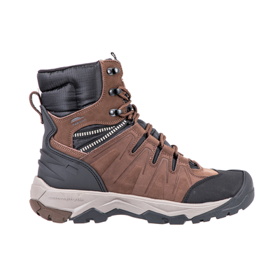 Bottes d'hiver brune pour homme