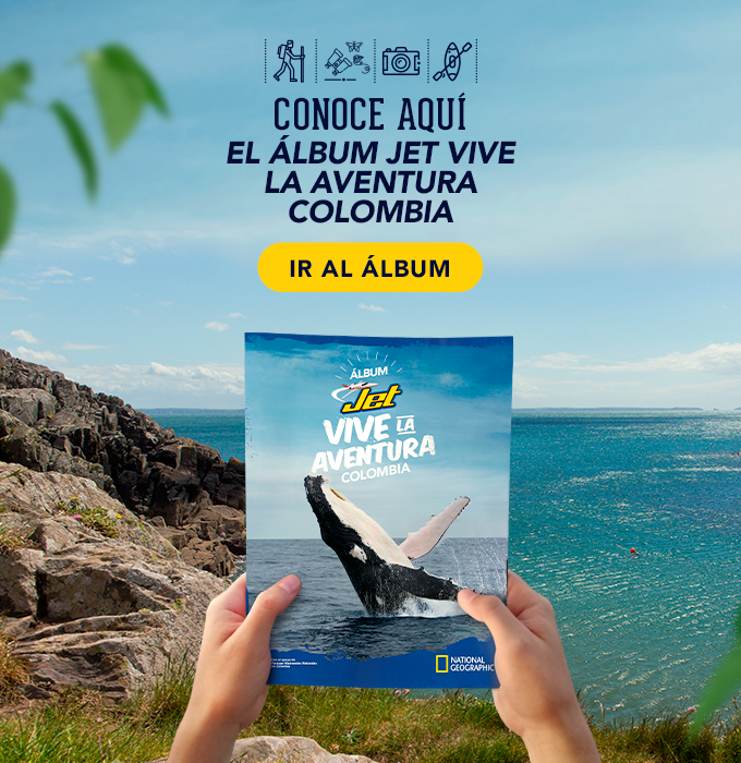 Chocolates Jet ¡Descubre el nuevo Álbum Vive la Aventura Colombia!