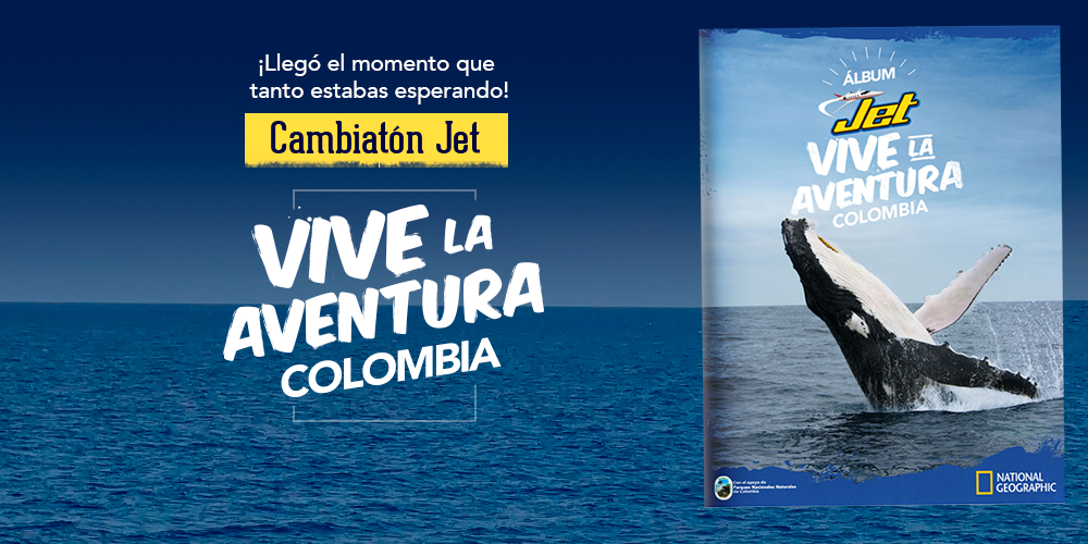 Chocolates Jet ¡Descubre el nuevo Álbum Vive la Aventura Colombia!