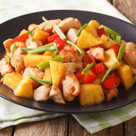 Order Pineapple Chicken food online from China Garden Restaurant store, Pleasanton on bringmethat.com