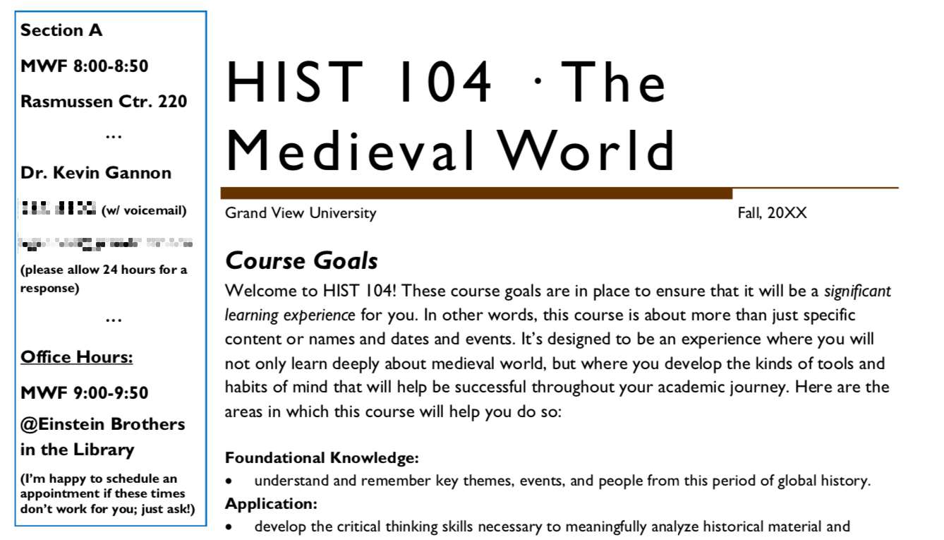 how to create a syllabus the chronicle of higher education syllabus creator