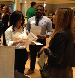 GLOA students at the reception