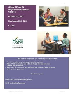 Global Affairs MA Registration Readiness Session