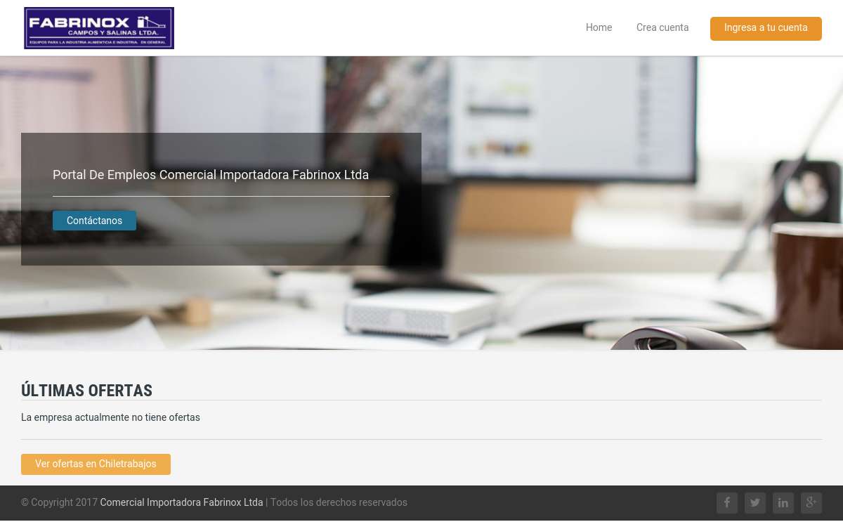 Comercial Importadora Fabrinox Ltda