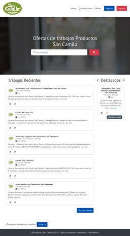 Productos San Camilo