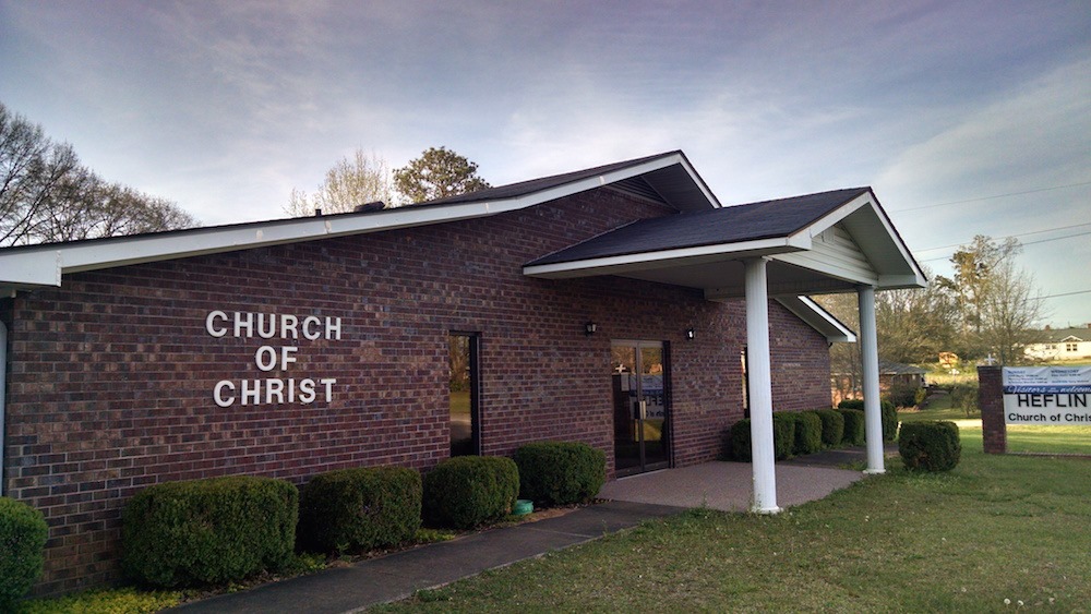 Heflin church of Christ Heflin church of Christ, Heflin, AL