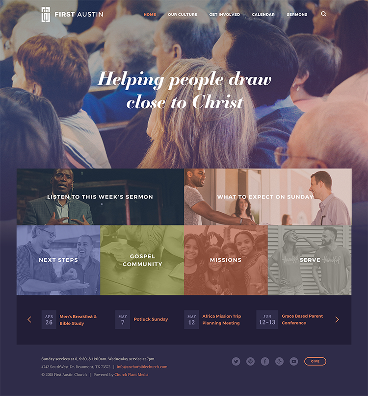 Church Plant Media Websites For Church Mission Galatian Is Ready 