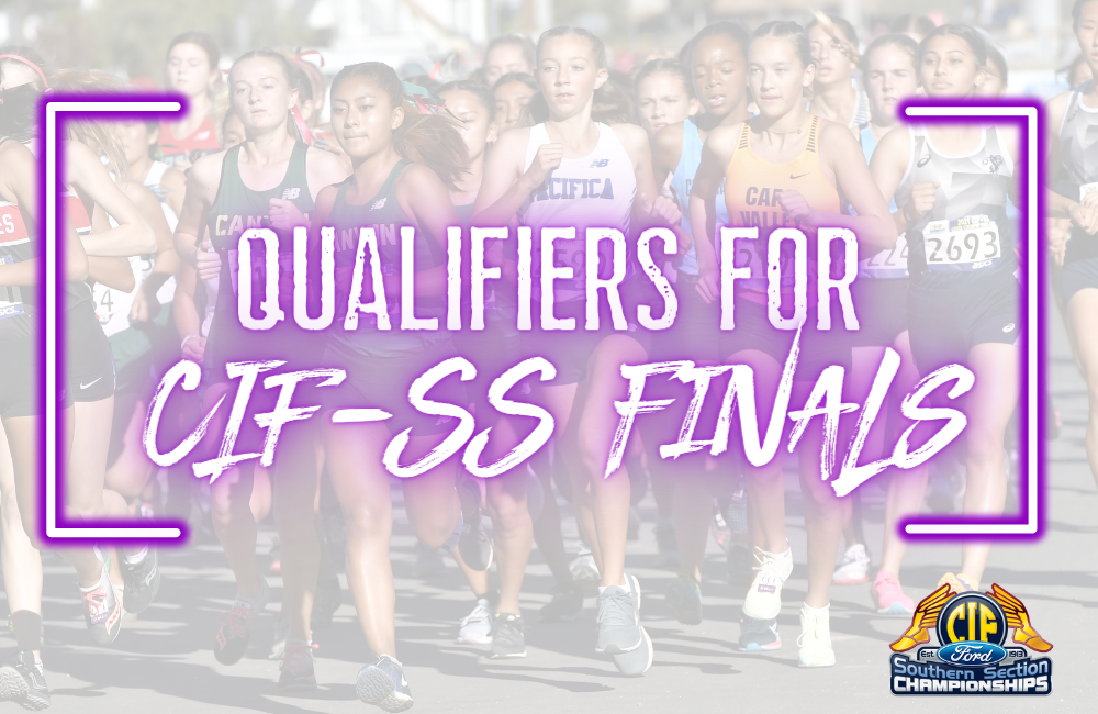 Cross Country Teams/Individuals Qualifying to FINALS on November 19