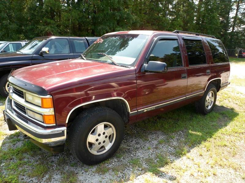 1995 Chevrolet Tahoe For Sale Carsforsale Com