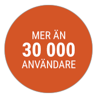 Mer än 30 000 användare.