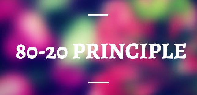 80-20 Principle of Media Pitching