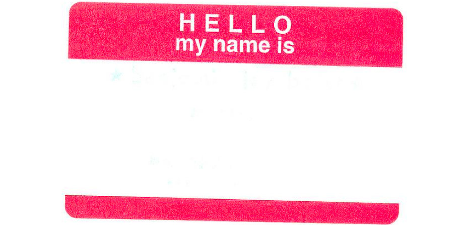 My Name Is - What Reporters Want