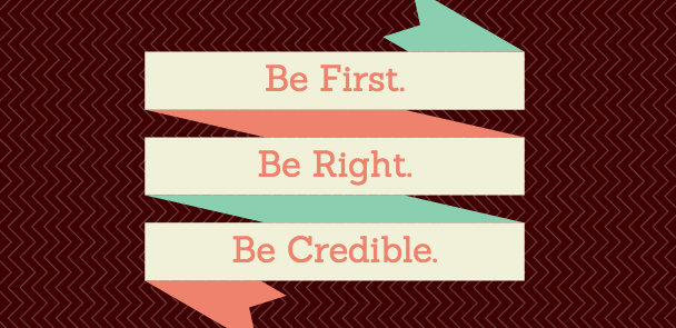 First, Right, Credible - Content Marketing in Health Care