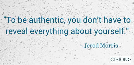 Jerod Morris - Authenticity