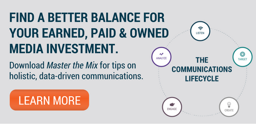 master the mix amplify earned media communications end banner