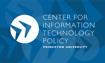 Edward Felten announced as winner of the 2019 Computing Research Association’s Distinguished Service Award
