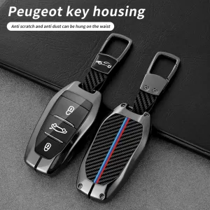 Citroen C5 Aircross Uyumlu Anahtarlık Çelik 3 Şerit Fransız