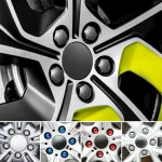 Citroen araba tekerlek somunu kapakları 17mm