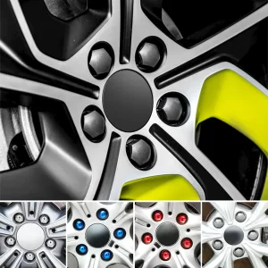 Citroen araba tekerlek somunu kapakları 17mm