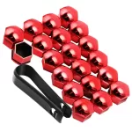 Citroen araba tekerlek somunu kapakları 17mm - Görsel 3