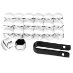 Citroen araba tekerlek somunu kapakları 17mm - Görsel 4