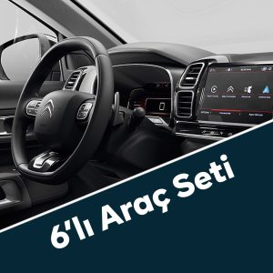 C5 Aircross 6lı Araç Seti