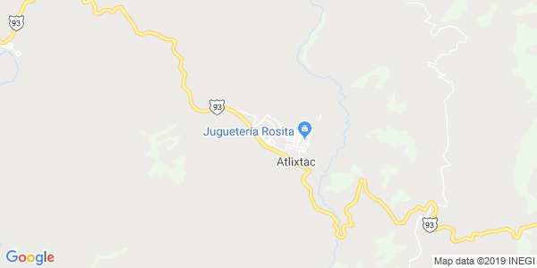 Vista del mapa de Atlixtac