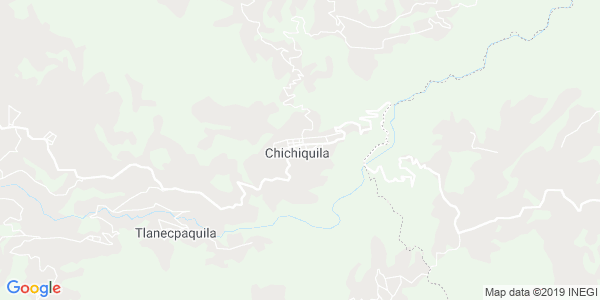 Vista del mapa de Chichiquila