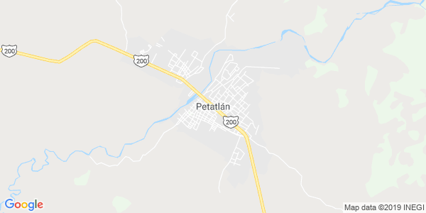 Vista del mapa de Petatlan