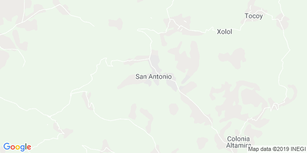 Vista del mapa de San Antonio