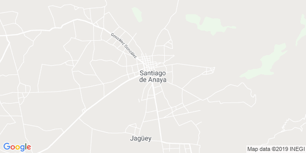 Vista del mapa de Santiago De Anaya