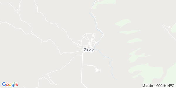 Vista del mapa de Zitlala
