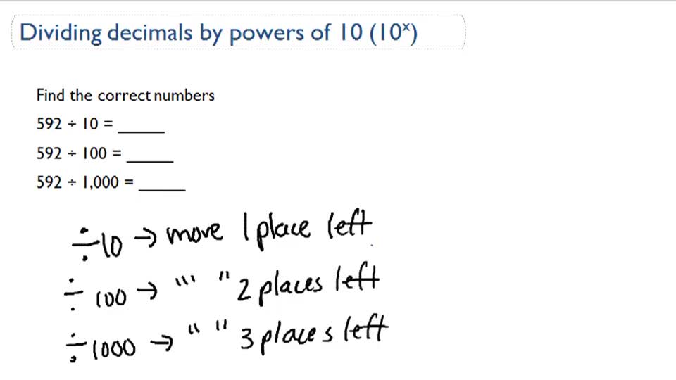 Decimals Division - Example 8