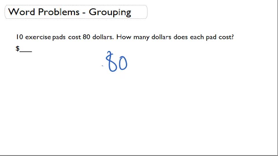 Grouping - Word Problems ( Video ) | Arithmetic | CK-12 Foundation