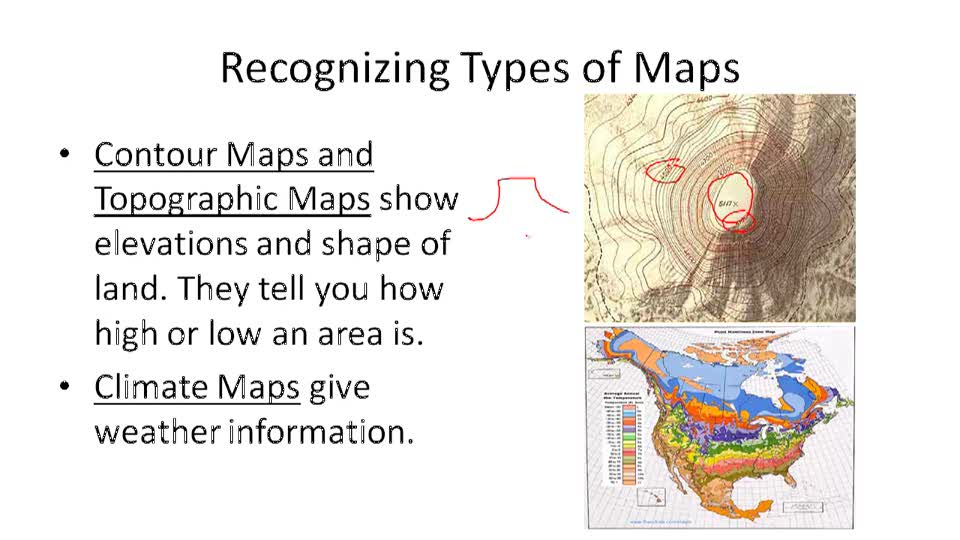Reading a Map - Example 2 ( Video ) | Earth Science | CK-12 Foundation
