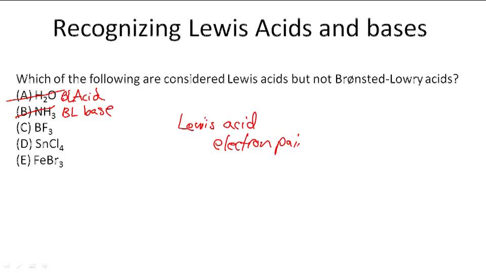 Lewis Acids and Bases Example 1 ( Video ) Chemistry CK12 Foundation