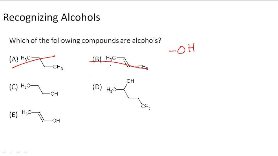 Alcohols Example 1 ( Video ) Chemistry CK12 Foundation