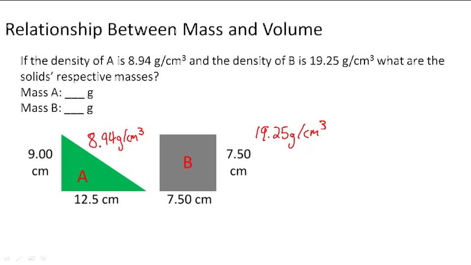 Density - Example 1 ( Video ) | Chemistry | CK-12 Foundation