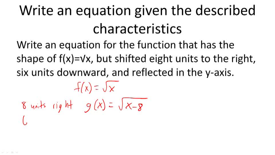 Transformations assignment picture