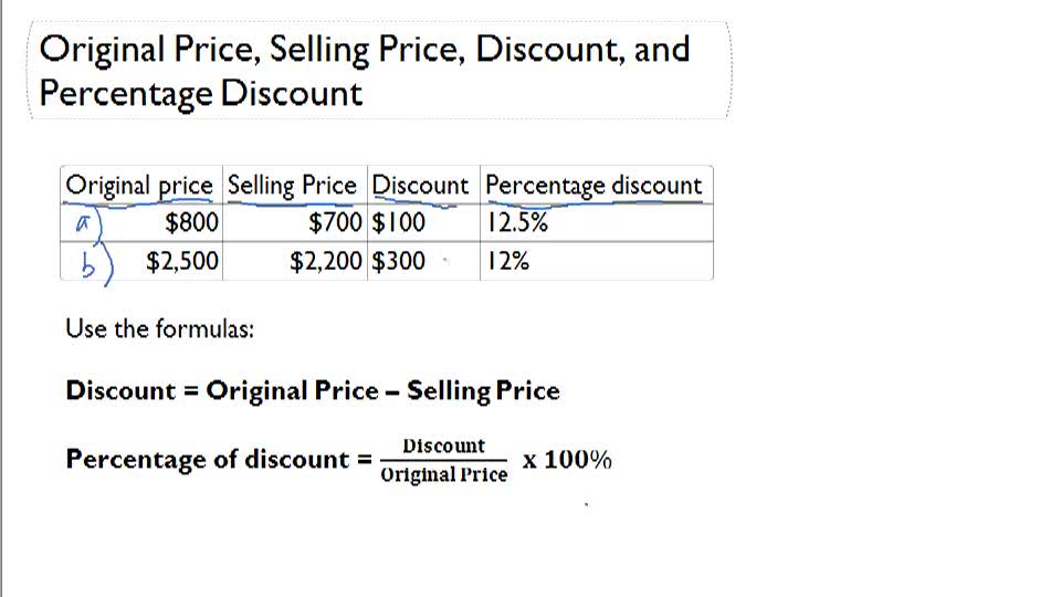 How To Find Original Price After Discount Shop Discounted Save 48 
