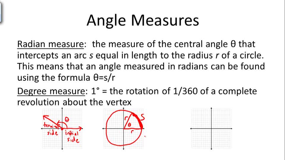 Radian Measure ( Video ) | Trigonometry | CK-12 Foundation