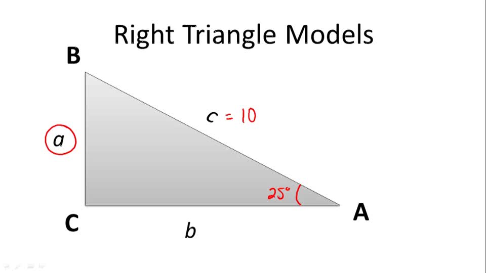 Right Triangle Models Overview ( Video ) Trigonometry CK12