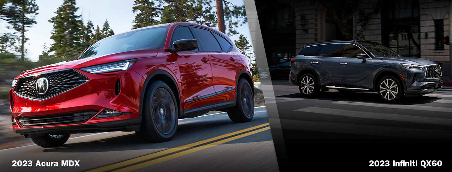 2023 Acura MDX vs INFINITI QX60