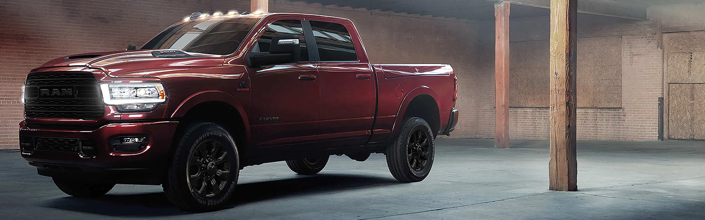 2024 RAM 2500 Specs red color frontview